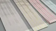 Obi belts made out of silk Hakata-Ori fabric