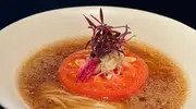 Vegan tomato ramen at UZU Kyoto